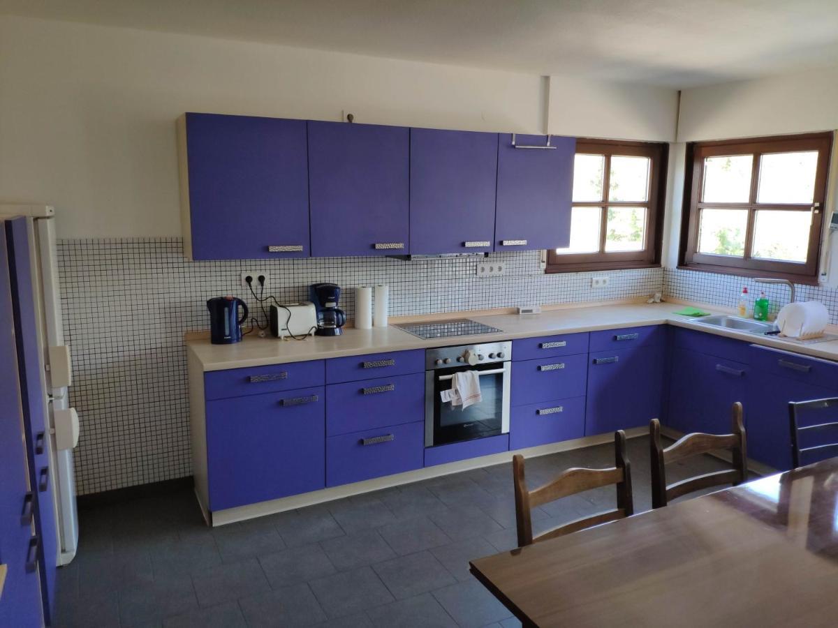 Ferienwohnung Mit 123Qm Fuer 8 Personen Mit Sehr Grossem Garten, Einfache Innen-Ausstattung Leipzig Exterior foto